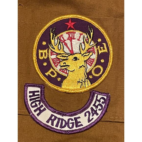 Vintage SafeTbak Hunting Best With Deer Patches And Pouch Safety Back - Picture 11 of 16